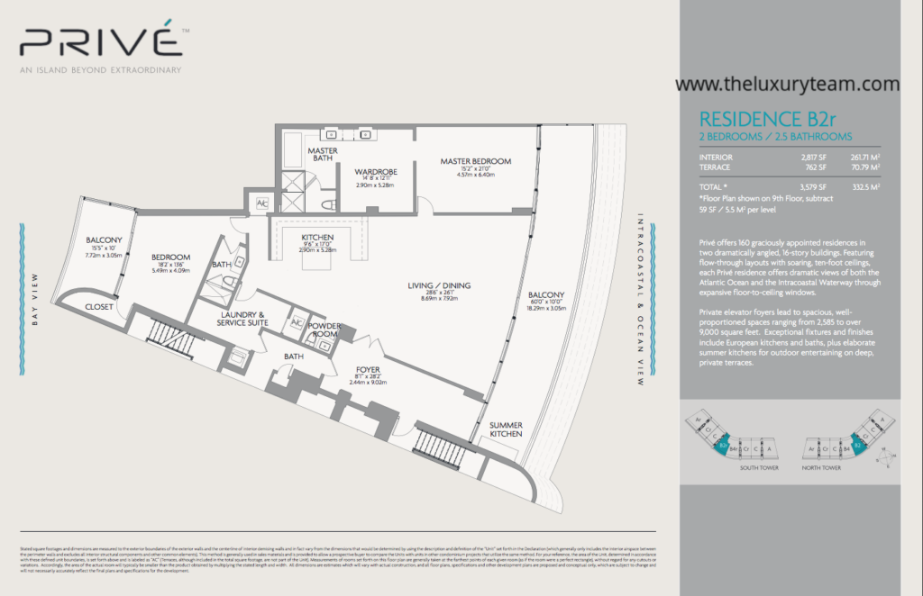 Prive Island Aventura Condos | The Luxury Team