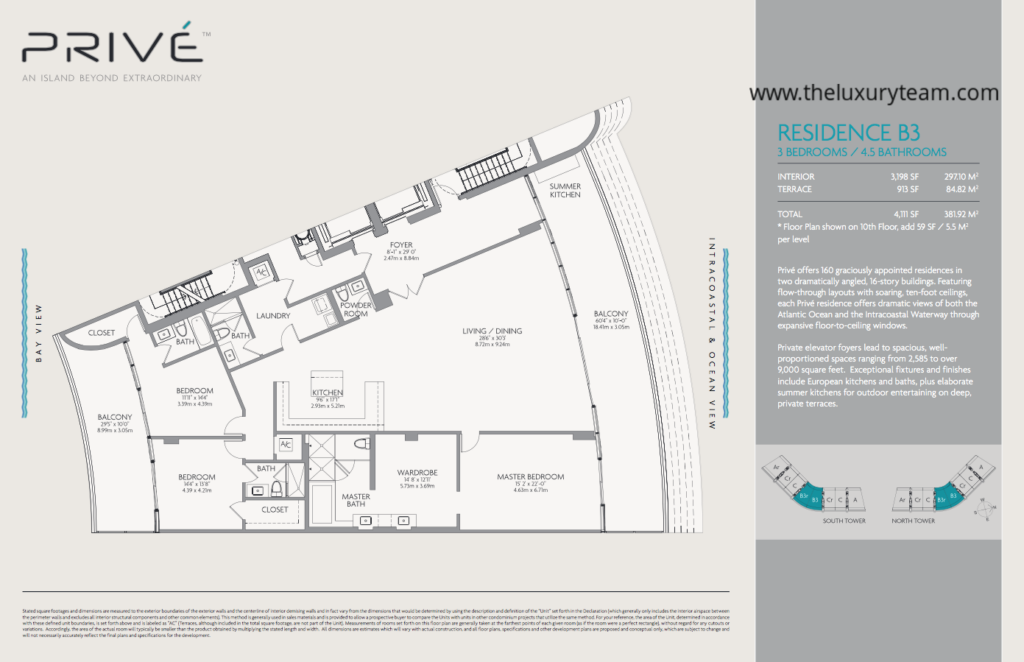 Prive Island Aventura Condos | The Luxury Team